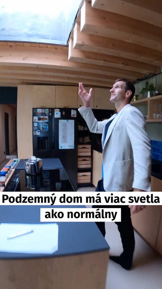 Reel cover: an underground house has more light than a normal one